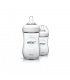 Avent scf 033/27 biberones natural 1m+ 260 ml 2 u