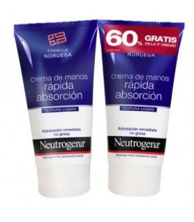 Neutrogena duplo crema de manos absorción rápida 75 ml