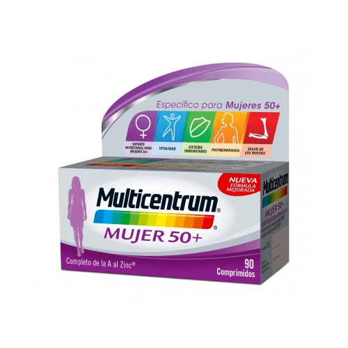 Multicentrum Mujer 50+ 90 Comprimidos