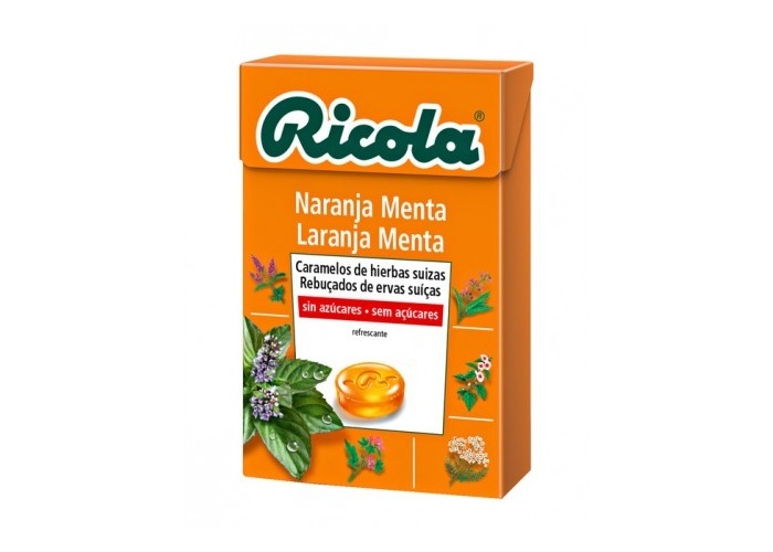 Ricola naranja menta 50g