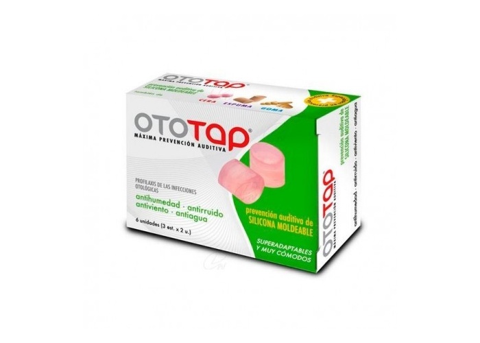 OtoTap Tapón Silicona 6 Unidades