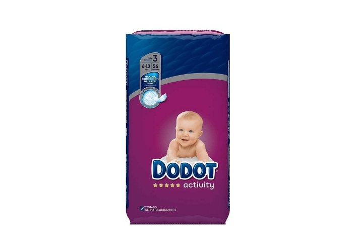 Dodot Activity Plus Pañales Talla 3 (6-10kg) 56uds