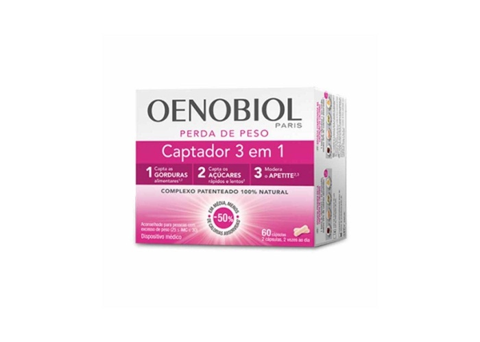 Oenobiol Captador 3 en 1 60 Cápsulas