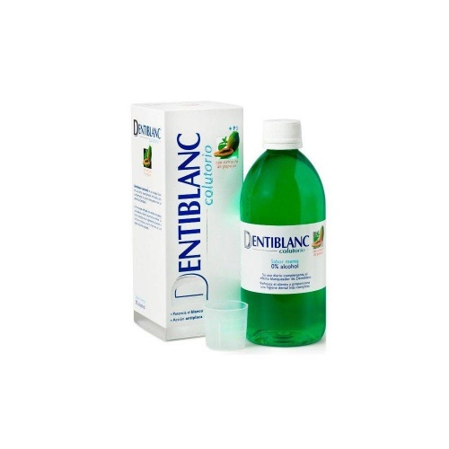 Dentiblanc colutorio con extracto de papaya 500ml