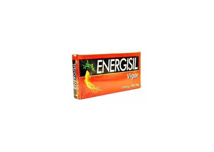 Energisil Vigor Ginseng 1000mg 30 Cápsulas