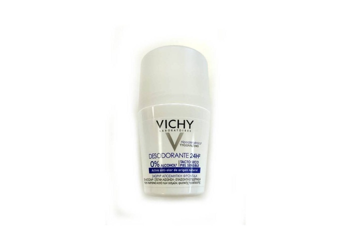 Vichy desodorante 24h sin sales de aluminio roll-on 50 ml