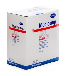 Medicomp gasa Estéril Sin Tejer 10x10cm 50 Uds