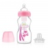 Dr. browns biberón 2 en 1 rosa 270 ml