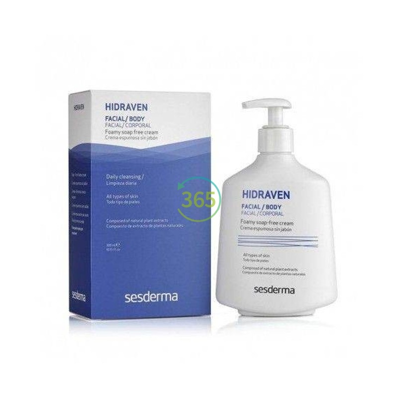 Sesderma Hidraven Crema Espumosa Sin Jabón 300ml