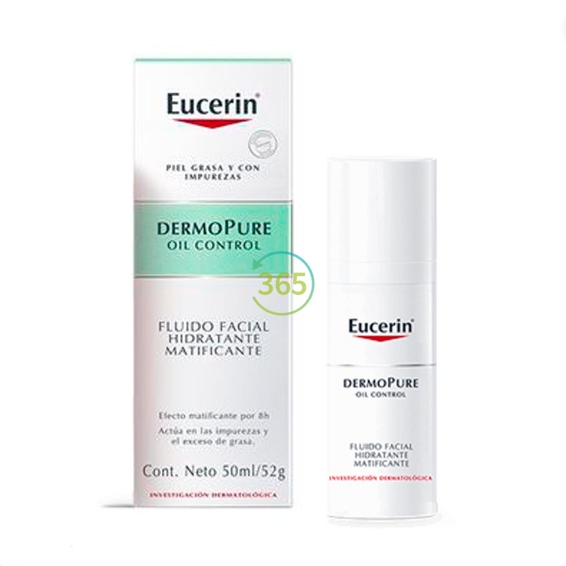 Eucerin dermopure fluido hidratante matificante 50 ml