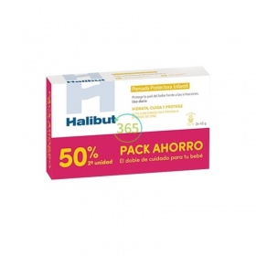 Halibut Dermo H Pomada Pañal Duplo 2x45g