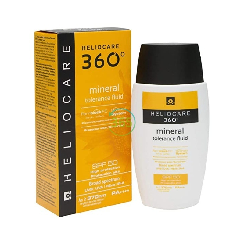 Heliocare 360º mineral tolerance fluido 50 ml