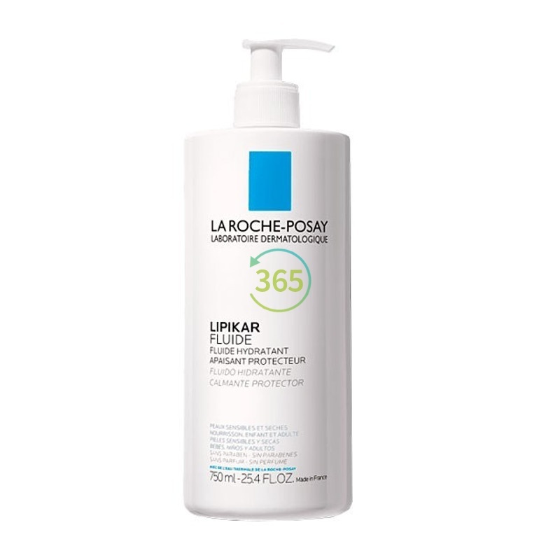 Lipikar fluido hidratante calmante protector 750ml