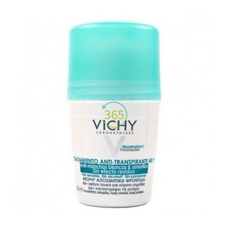 Vichy antitranspirante antimancha roll-on 50 ml