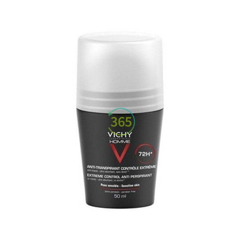 Vichy desodorante homme roll-on pieles sensibles 72 hrs 50ml