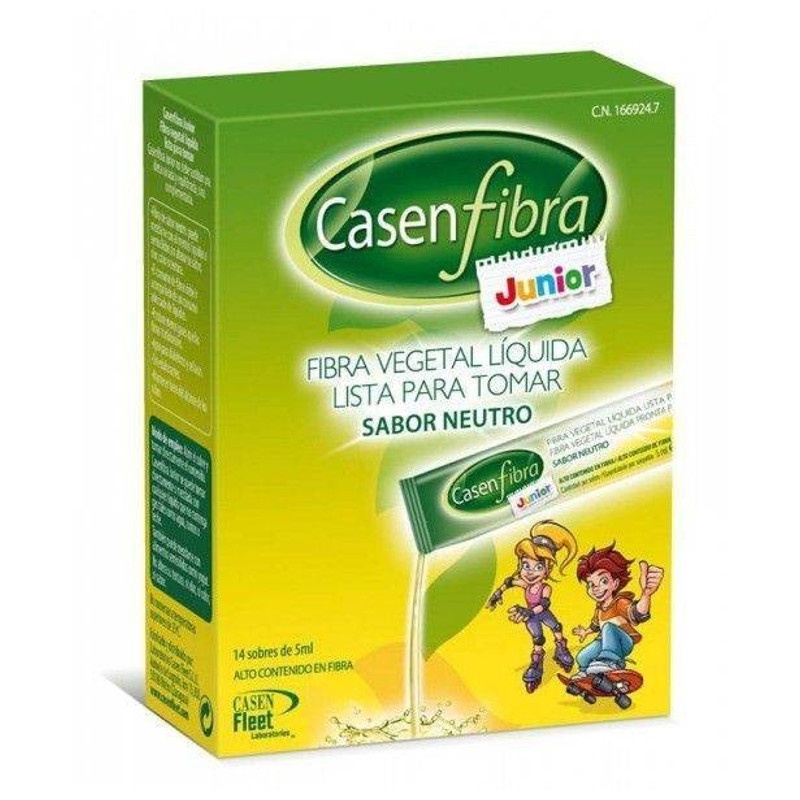 Casenfibra junior liquida 14 sobres 5 ml