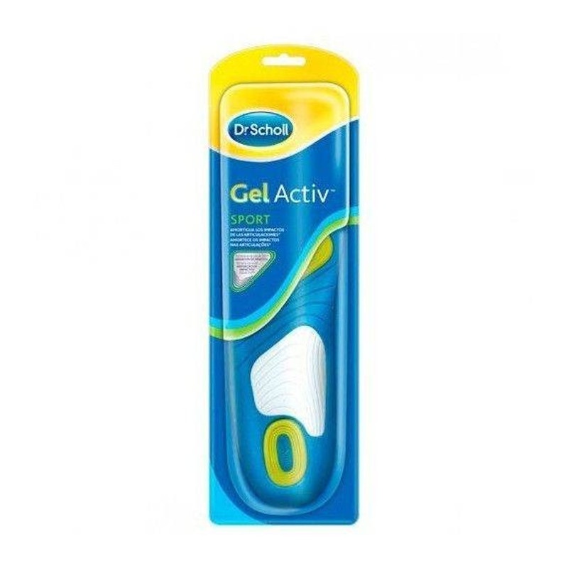 Scholl Plantillas Gel Activ Sport Mujer Talla 35,5-40 1 Par