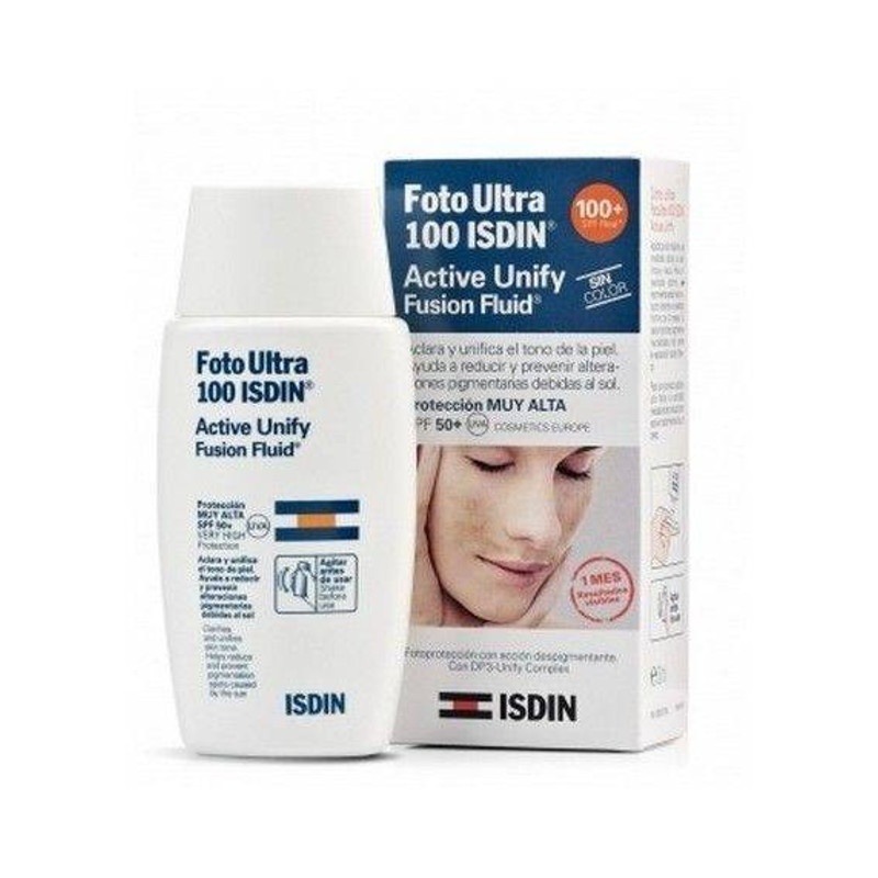 Isdin fotoultra 100 active unify fusion fluido 50 ml