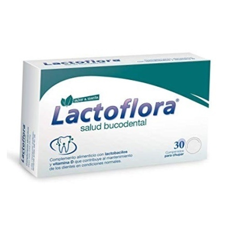 Lactoflora Salud Bucodental 30 comprimidos para chupar.