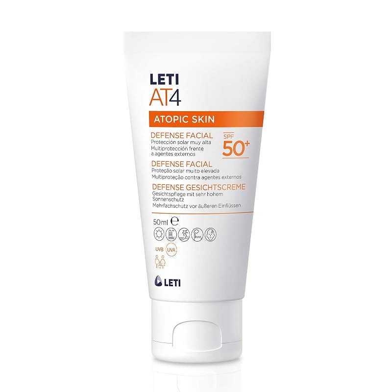 Leti AT4 Atopic Skin Defense Facial SPF50+ 50ml