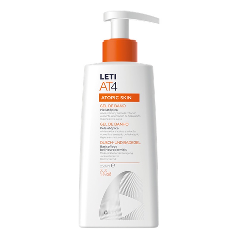 Leti at4 gel de baño dermograso 750ml