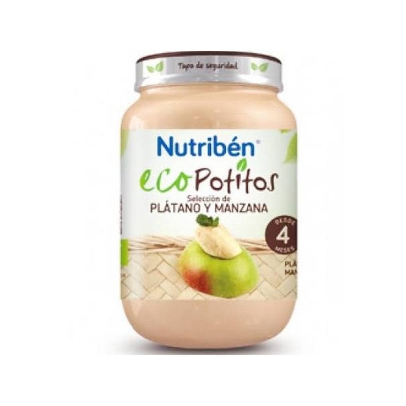 Nutriben Eco Seleccion Platano Y Manzana - (Potito Junior 200 G)