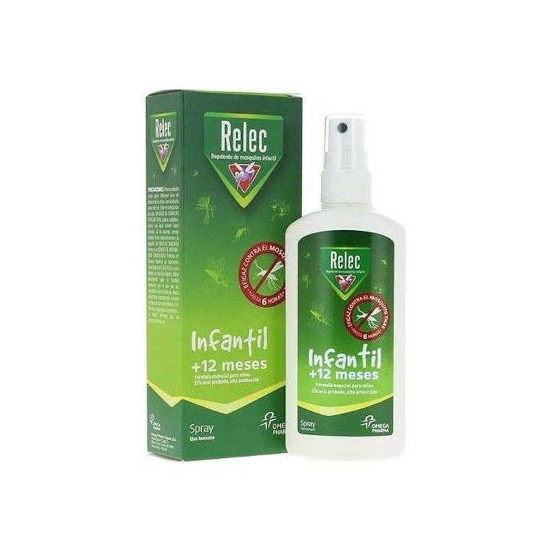 Relec Spray Antimosquitos Infantil +12 Meses 100ml