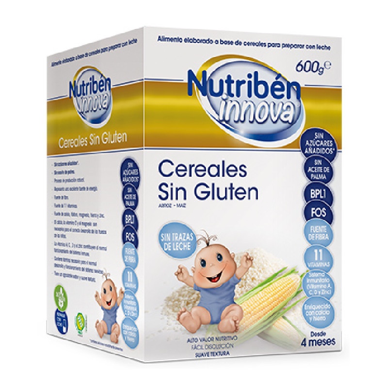 Nutribén Innova Cereales Sin Gluten 600gr