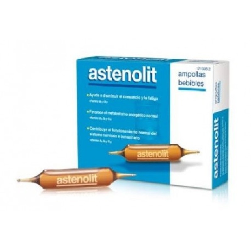 Astenolit 12 Ampollas Bebibles