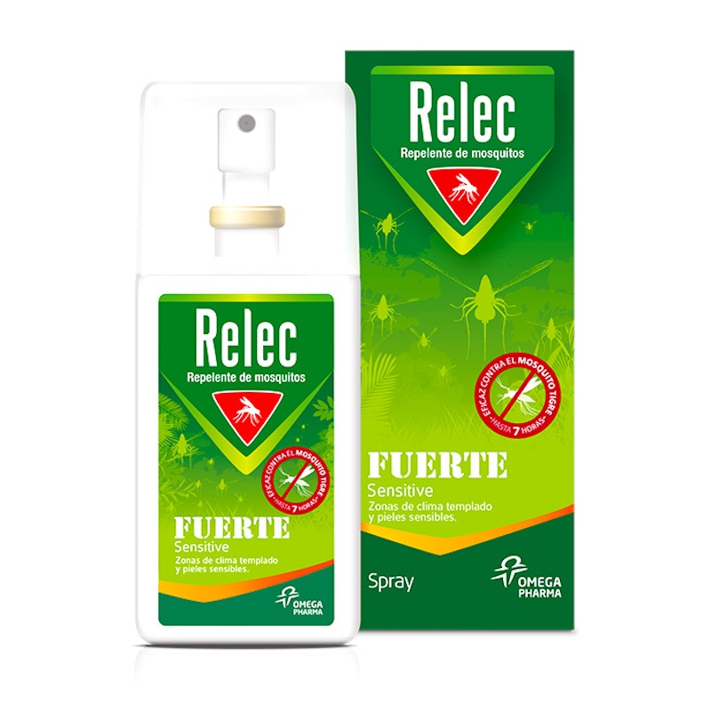 Relec Spray Antimosquitos Fuerte Sensitive Familiar 75ml