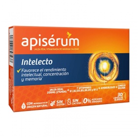 Apiserum Intelecto 30 Cápsulas Blandas