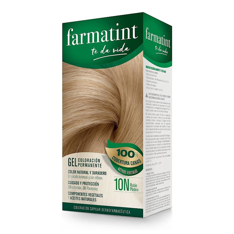 Farmatint Tinte 10N Rubio Platino 135ml