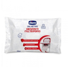 Chicco Toallitas Limpiadoras Multisuperficies 20 Unidades