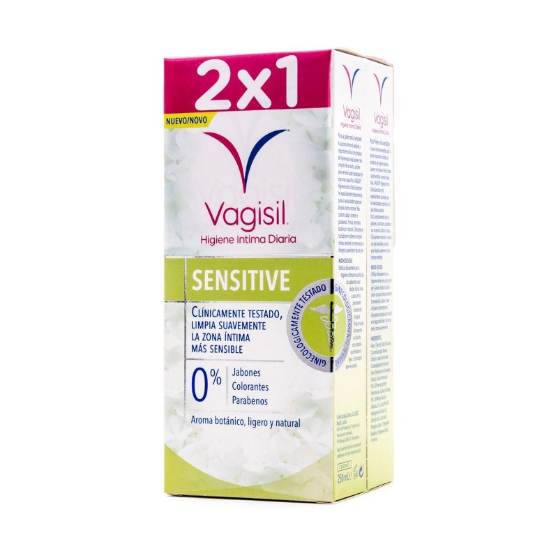 Vagisil Higiene Íntima Diaria Sensitive Duplo 2x250ml