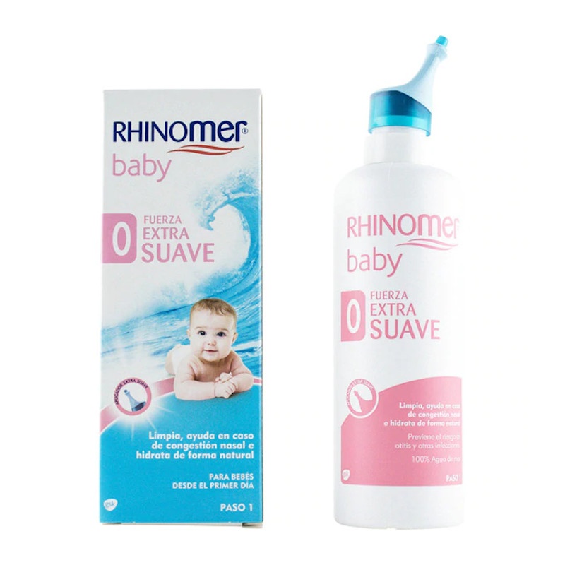 Rhinomer Baby Spray Nasal Fuerza 0 Extra Suave 115ml Fuerza 0