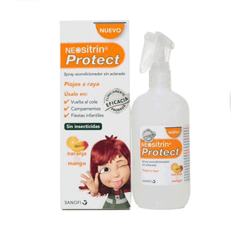 Neositrín Protect Spray Acondicionador Piojos 100ml