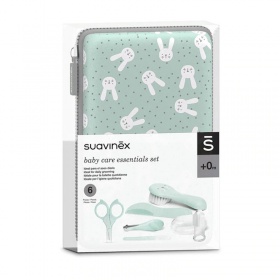 Suavinex Set Manicura Bebé + Peines Verde