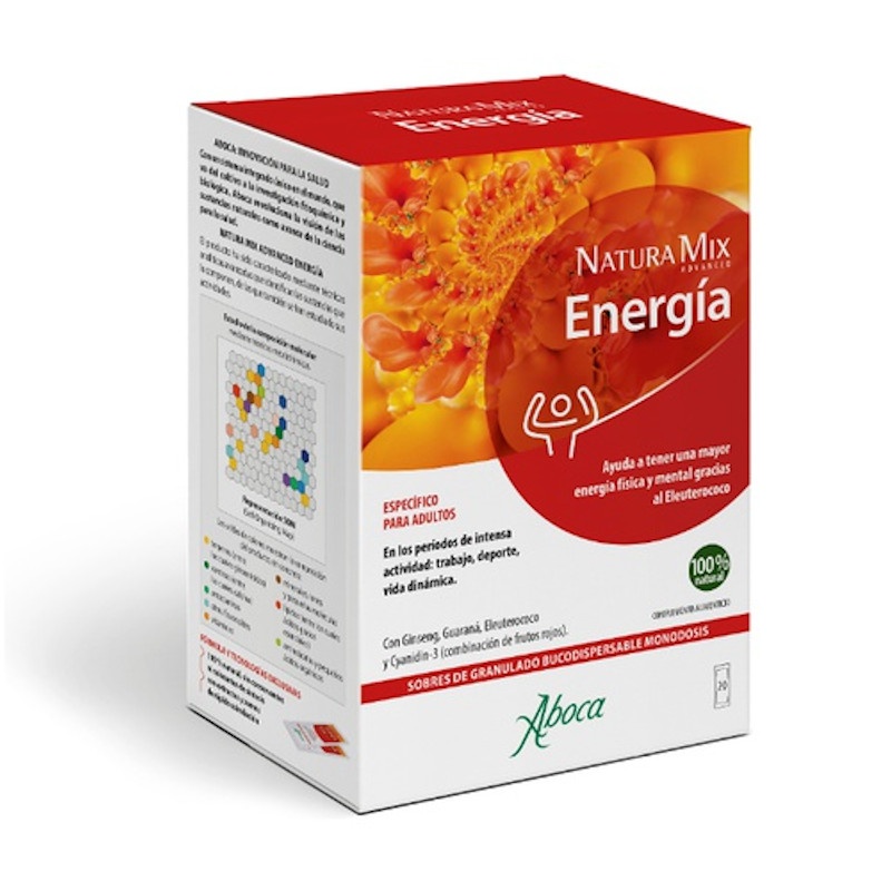 Aboca Natura Mix Advanced Energía 20 Sobres