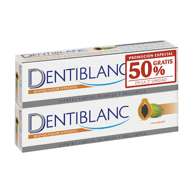 Dentiblanc Duplo Pasta Dental Blanqueador Intensivo 2x100ml