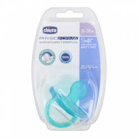 Chicco Chupete Chupete Silicona Physio Soft 16-36m Azul