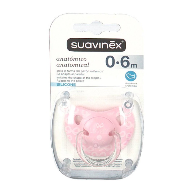 Suavinex Chupete Anatómico Silicona 0-6m