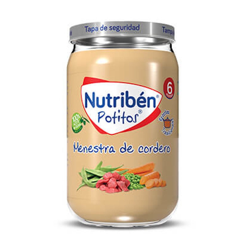 Nutribén Potitos Menestra de Cordero 235gr