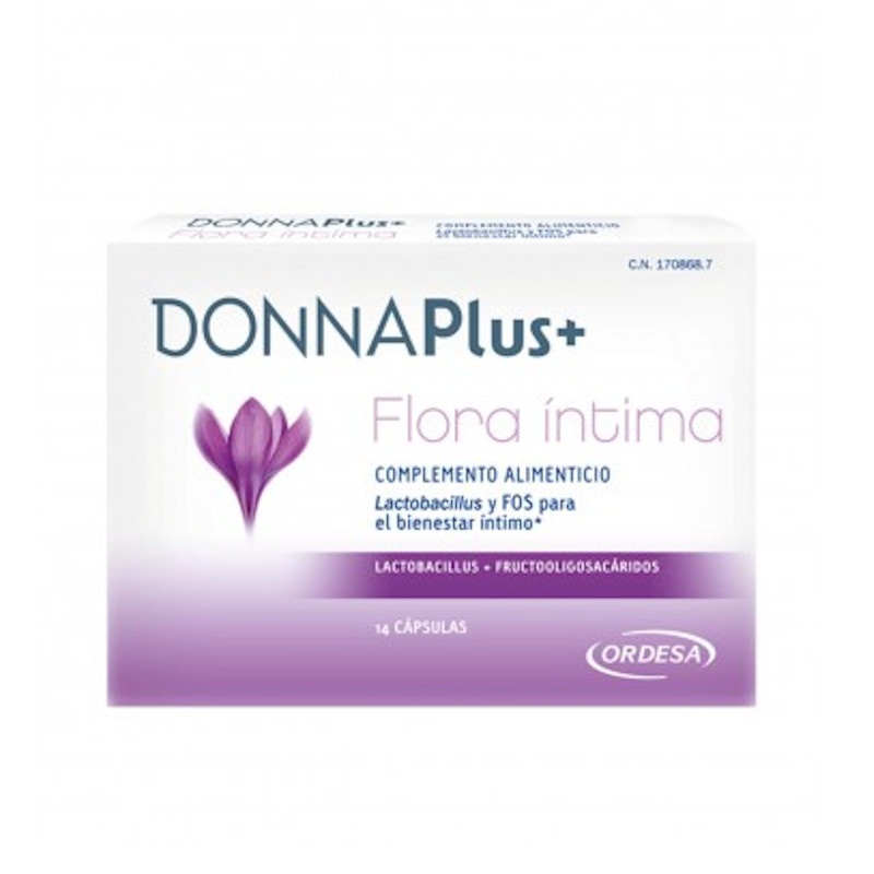 DonnaPlus Flora Íntima 14 Cápsulas