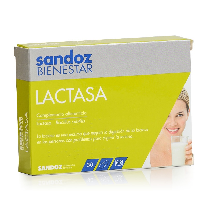 Sandoz Bienestar Lactasa 30 Cápsulas