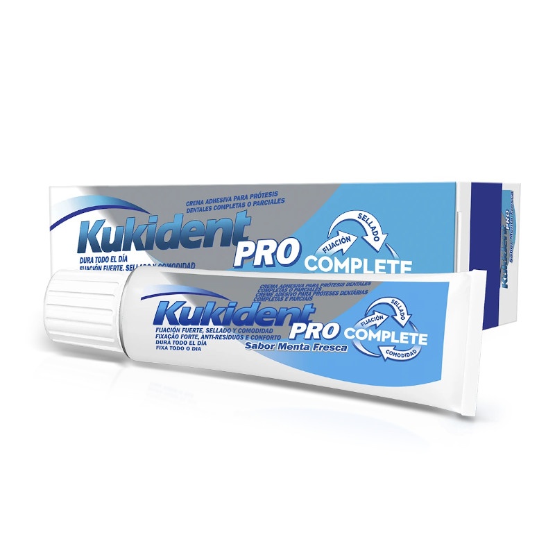 Kukident Pro Complete Sabor Menta Fresca 47grs