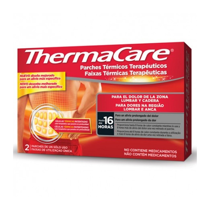 Thermacare Parches Térmicos Lumbar/Cadera 2 Unidades