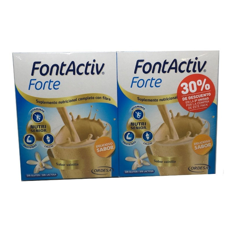 FontActiv Forte Sabor Vainilla Duplo 2x14 Sobres