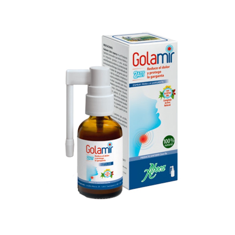 Aboca Golamir 2ACT Spray Sin Alcohol 30ml