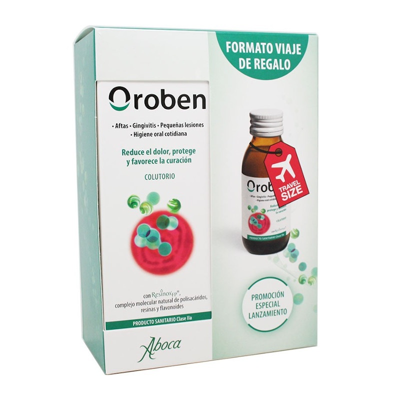 Aboca Oroben Colutorio 150ml + Colutorio 75ml