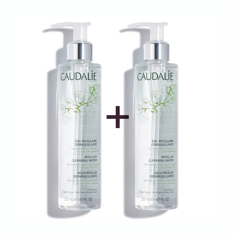 Caudalie Duplo Agua Micelar Desmaquillante 2x200ml